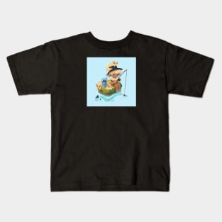 Fishing buddies Kids T-Shirt